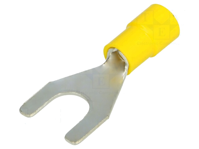 Uiteinde: vork; M8; Ø: 8,2mm; 4÷6mm2; klemmen; voor draad; vertind Uiteinde: vork; M8; Ø: 8,2mm; 4÷6mm2; klemmen; voor draad; vertind